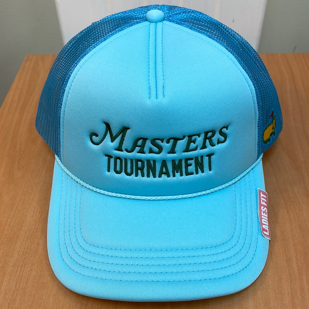 Masters Tournament Ladies Fit Foamy Tourny Mesh Rope Hat!!🔥🔥🔥